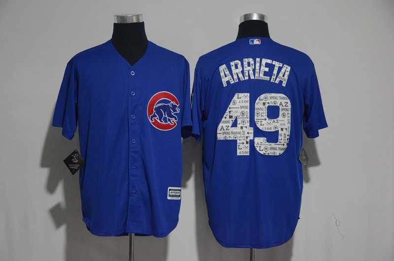 Chicago Cubs #49 Jake Arrieta Royal 2017 Spring Training Flexbase Collection Stitched Jersey,We sell and wholesale Chicago Cubs #49 Jake Arrieta Royal 2017 Spring Training Flexbase Collection Stitched Jersey on line form chian!